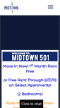 Mobile Screenshot of midtown501.com